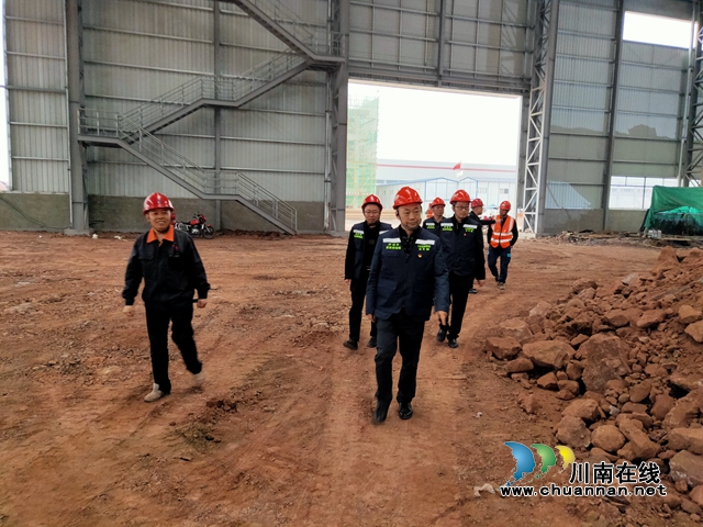 泸州市应急管理局到合江县开展企业复工复产督导检查(图1) 泸州市应急管理局到合江县开展企业复工复产督导检查(图1)