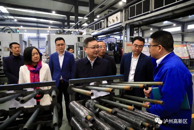 内江市政府考察组到泸州国家高新区考察(图3) 内江市政府考察组到泸州国家高新区考察(图3)