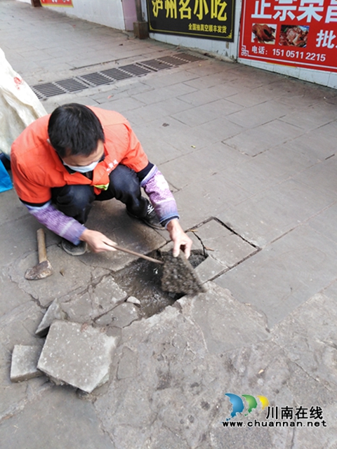 龙马潭区红星街道春晖社区开展志愿服务活动(图1)