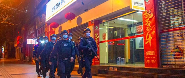 出手！内江出动1300余警力开展集中清查