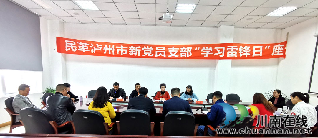 学雷锋纪念日 民革泸州市新党员支部在行动(图3)