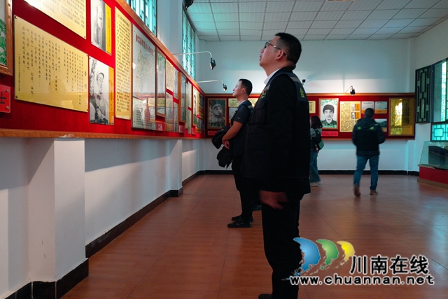 合江县应急管理局：瞻仰革命先烈  永葆初心不变(图6)