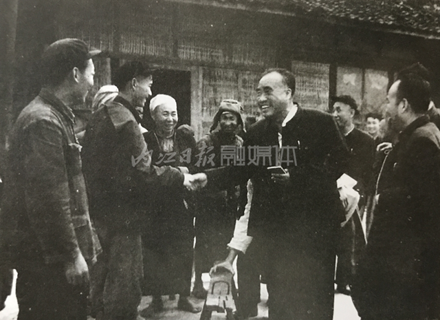 【红色足迹】1961年，朱德到内江隆昌，对这株草赞不绝口(图1)