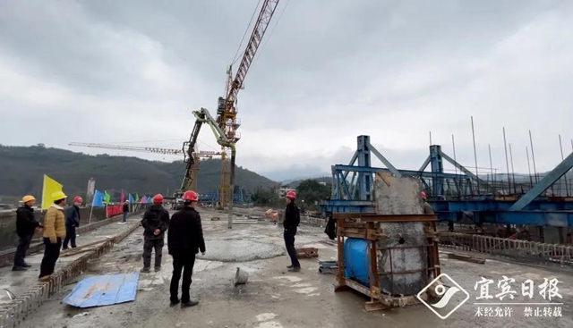 预计5月通车！宜宾这座大桥最新进展来了！(图2)