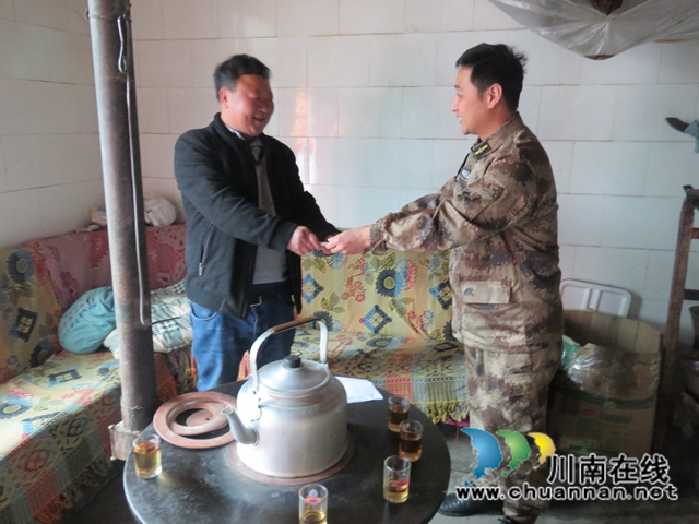 叙永县水潦彝族乡党委、政府为立功受奖军属送喜报(图4)