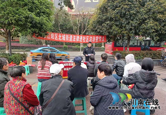 江阳区北城街道濂溪路社区开展“3.15”普法宣传活动(图2)