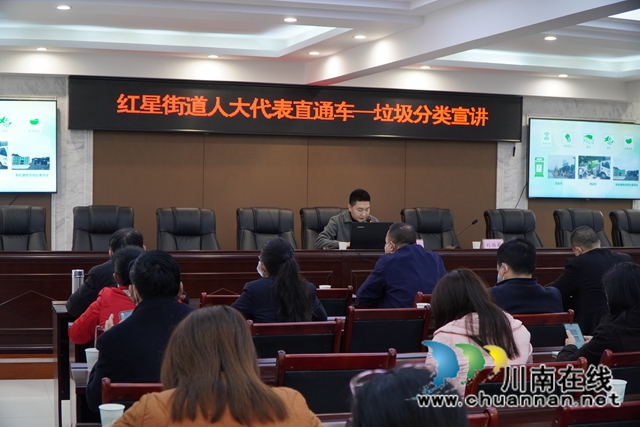 龙马潭区红星街道人大代表直通车助推垃圾分类新时尚(图1)