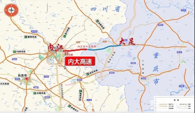 连接重庆!内江又一高速公路正在建设中(图1) 连接重庆!内江又一高速公路正在建设中(图1)