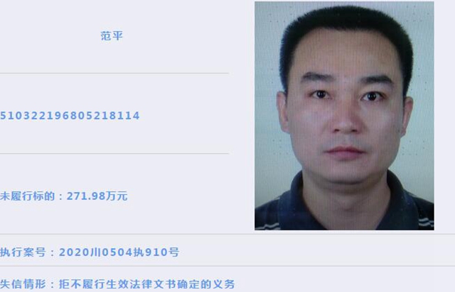 龙马潭区人民法院 | 失信被执行人曝光（2021年第1期）(图15)