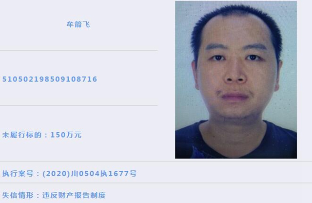 龙马潭区人民法院 | 失信被执行人曝光（2021年第1期）(图16)