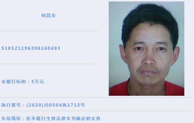 龙马潭区人民法院 | 失信被执行人曝光（2021年第1期）(图21)