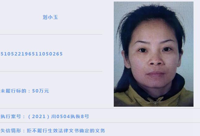 龙马潭区人民法院 | 失信被执行人曝光（2021年第1期）(图25)