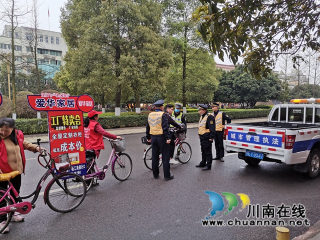 泸县综合行政执法局联合县公安、环保等部门积极开展噪音污染专项整治行动(图1)