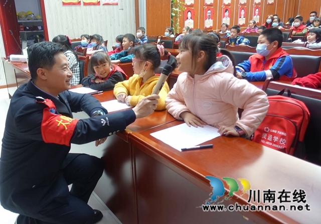 春暖花开 泸州市少年警校开设防溺水公益课堂(图1)