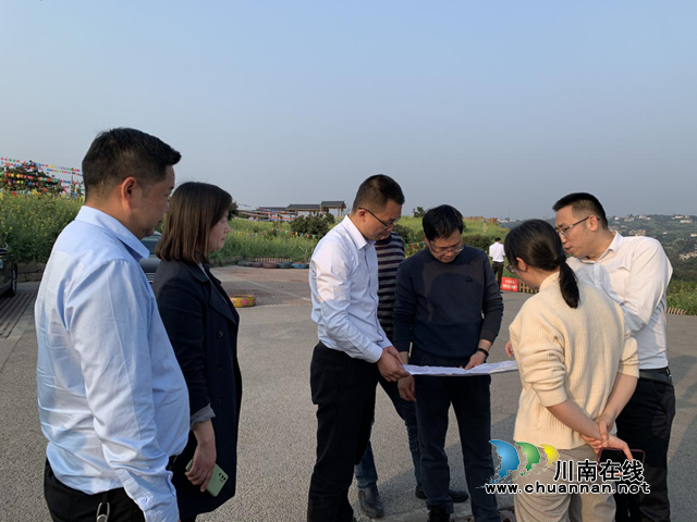 泸州市自然资源和规划局到合江县调研乡村规划建设(图1)