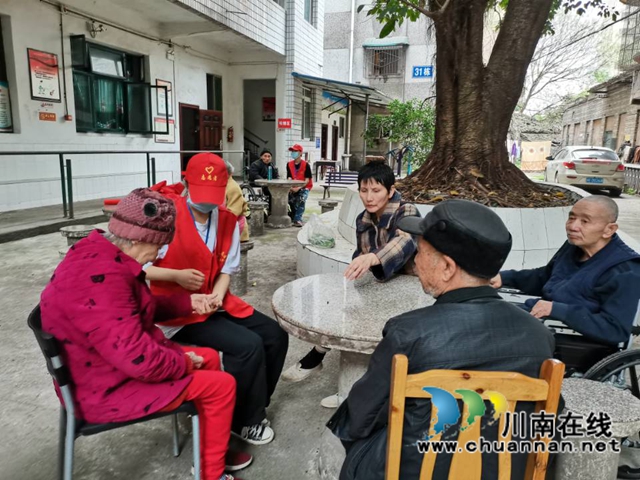 龙马潭区小市街道：志愿服务情暖养老院(图3)