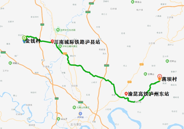 353国道泸州路线图图片