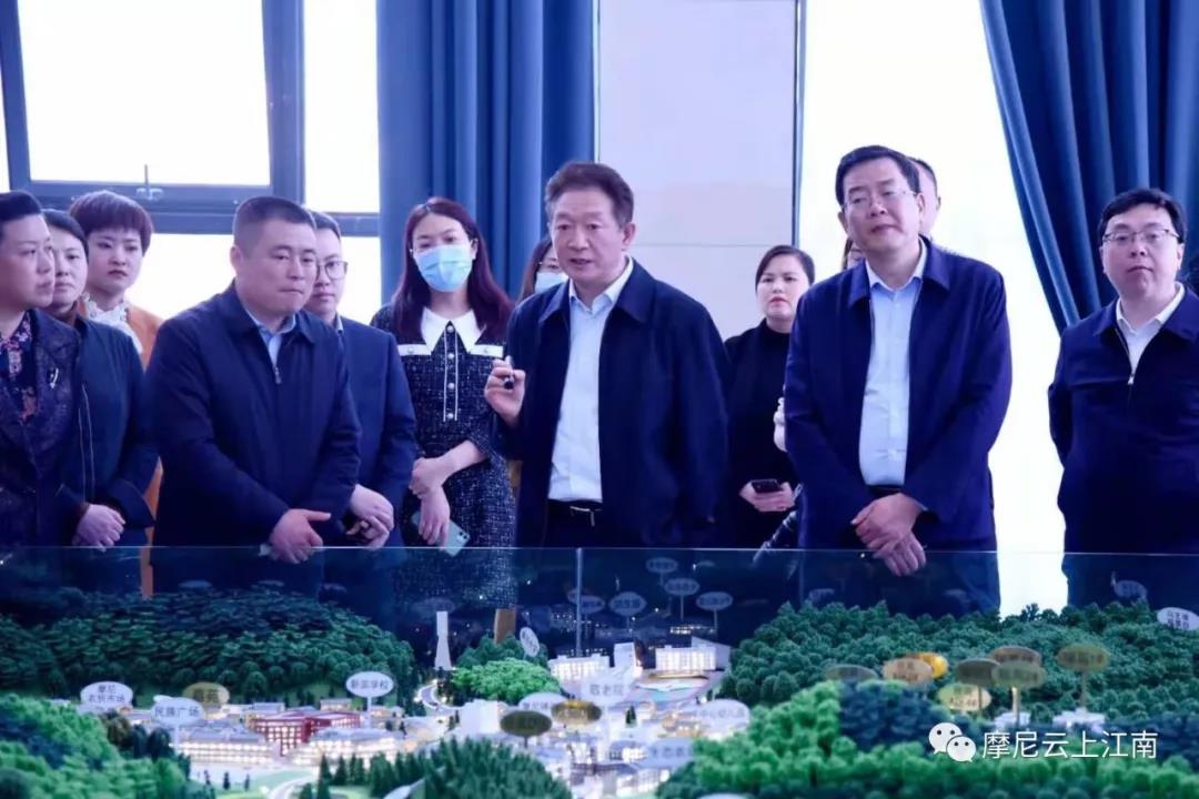 泸州市长杨林兴调研摩尼云上江南项目(图1)