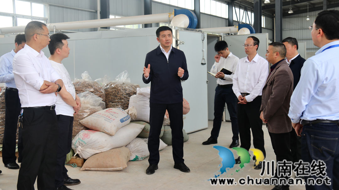 泸州市泸县县委书记肖刚率队调研百和镇(图3)