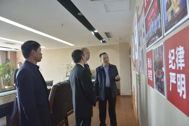 省政法队伍教育整顿第四指导组检查指导江阳法院教育整顿工作(图4)