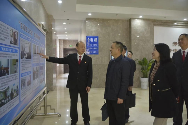 省政法队伍教育整顿第四指导组检查指导江阳法院教育整顿工作(图2)