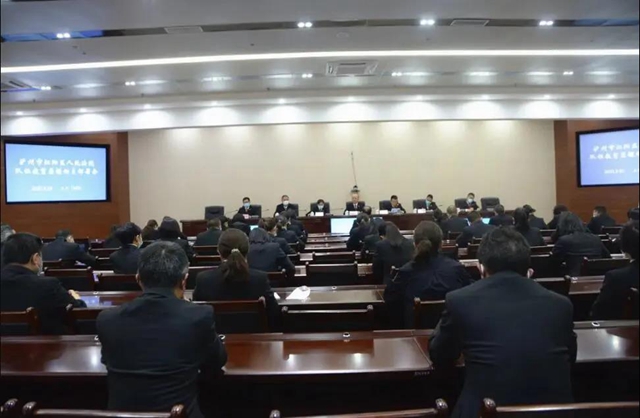 省政法队伍教育整顿第四指导组检查指导江阳法院教育整顿工作(图11)