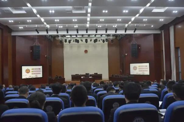 省政法队伍教育整顿第四指导组检查指导江阳法院教育整顿工作(图15)