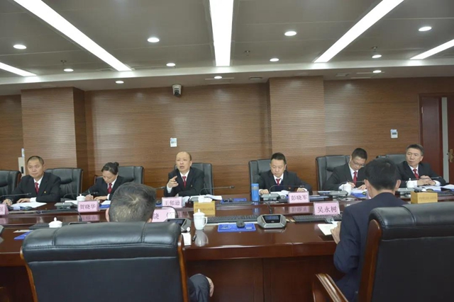 省政法队伍教育整顿第四指导组检查指导江阳法院教育整顿工作(图23)