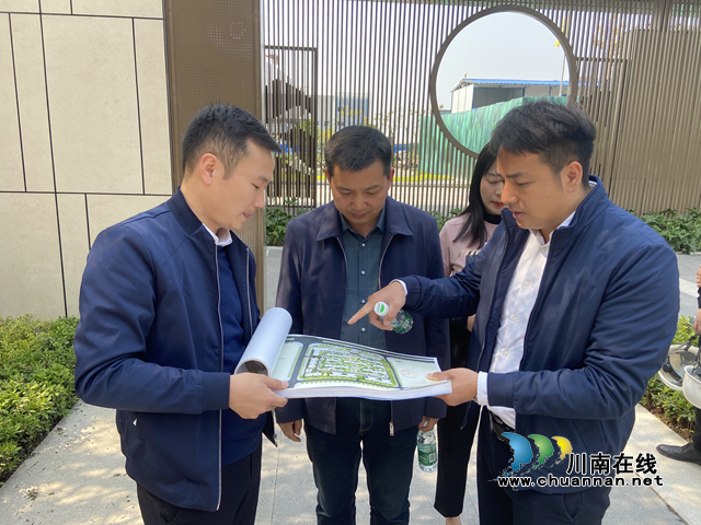 泸县自然资源和规划局开展县城在建项目规划巡查工作(图1)