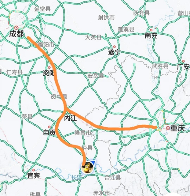 除了85分钟直达成都，泸州高铁还能去哪些地方？(图2)