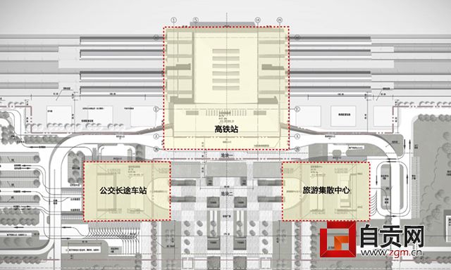 高铁自贡站要设计一个迷你侏罗纪公园？(图5)