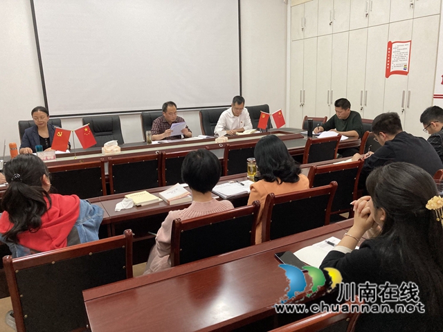 龙马潭区审计局召开党史 学习教育专题学习会(图2)