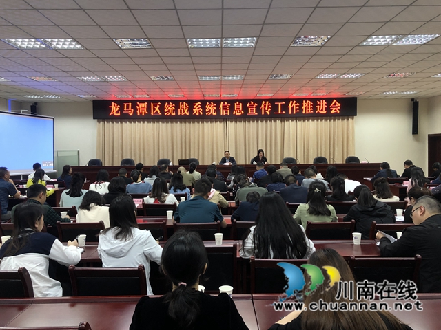 龙马潭区召开统战系统信息宣传工作推进会(图1)