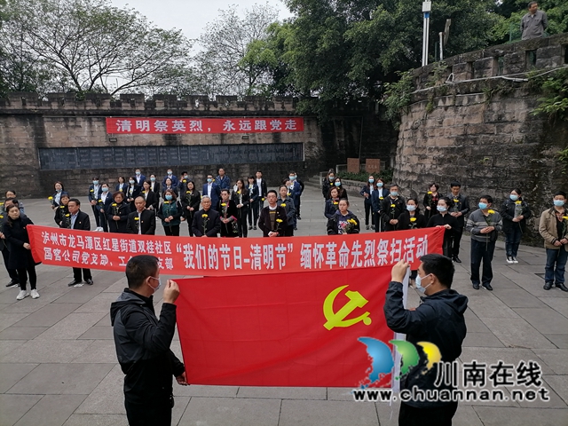 龙马潭区红星街道双桂社区开展“缅怀革命先烈、传承红色基因”爱国主义教育活动(图3)