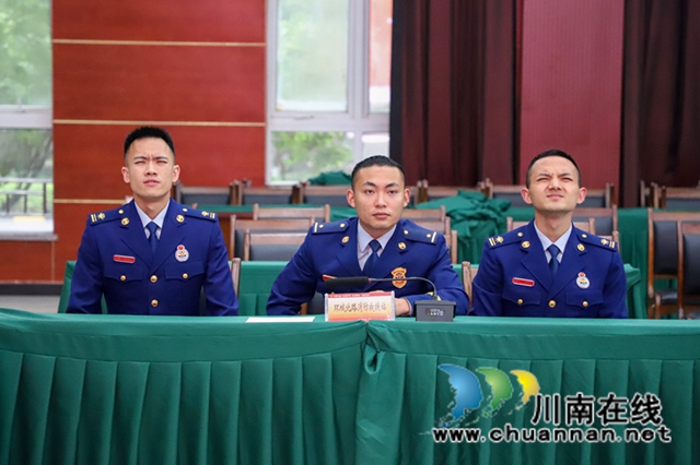 泸州市消防救援支队举行条令纲要学习月系列活动(图7)