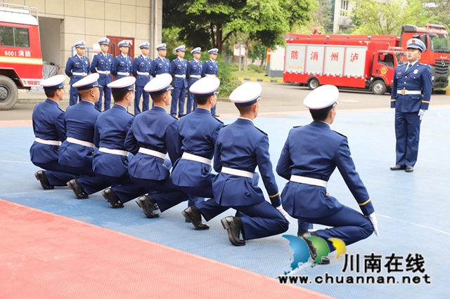 泸州市消防救援支队举行条令纲要学习月系列活动(图15)