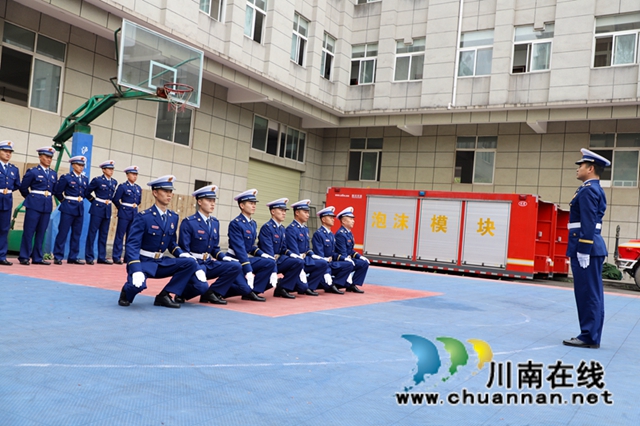 泸州市消防救援支队举行条令纲要学习月系列活动(图13)