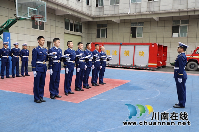 泸州市消防救援支队举行条令纲要学习月系列活动(图14)