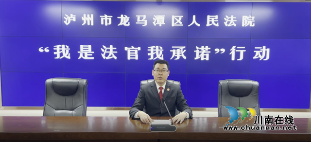 龙马潭区法院“我是法官我承诺”｜强化执行公开，承诺限期办理(图1)