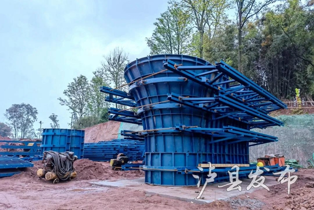 渝昆高铁泸县段最新进展来了!(图9) 渝昆高铁泸县段最新进展来了!(图9)