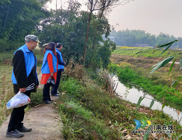宜宾南溪区长兴镇：跟着“河小青”，一起志愿行！(图1)