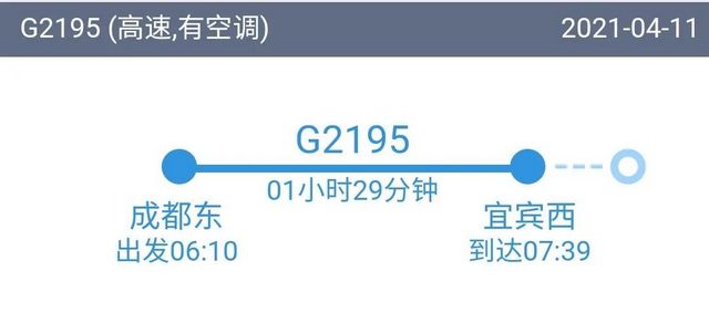 宜宾西站新增11趟列车，其中4趟环线高铁！最新时刻表……(图5)