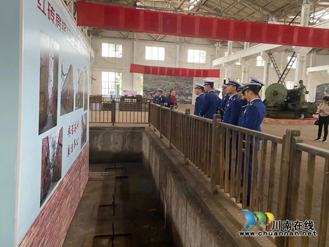 泸州市消防救援支队：参观三线建设博物馆，重温泸州辉煌历史(图6)