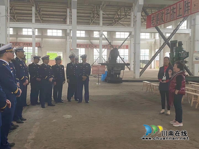 泸州市消防救援支队：参观三线建设博物馆，重温泸州辉煌历史(图5)
