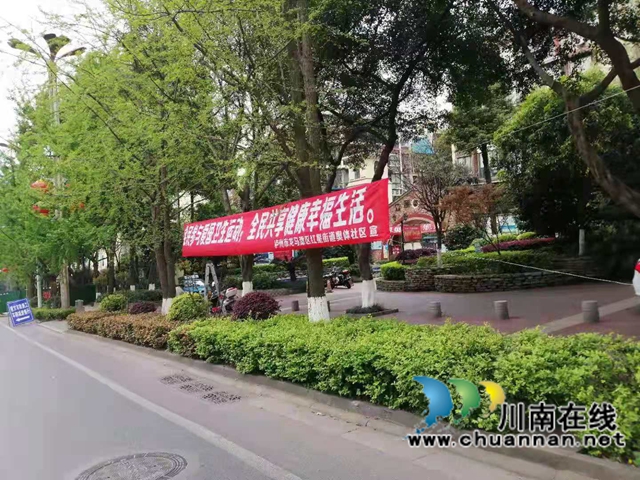 龙马潭区红星街道奥体社区开展爱国卫生整治行动(图3)