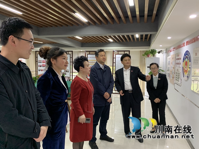 欧阳泽华调研龙马潭区民革党员之家(图1)