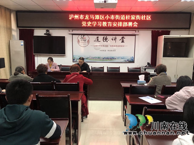 龙马潭区小市街道杜家街社区：党史教育四步走(图3)