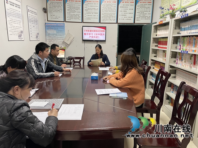 龙马潭区小市街道杜家街社区：党史教育四步走(图8)