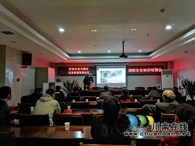 龙马潭区红星街道双桂社区开展“消防安全进社区、防范意识入人心”知识培训(图3)