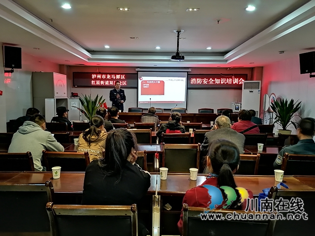 龙马潭区红星街道双桂社区开展“消防安全进社区、防范意识入人心”知识培训(图2)